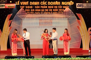 Generali Việt Nam: Top 100 Sản phẩm, dịch vụ tốt nhất cho gia đình năm 2015