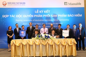 Manulife Việt Nam hợp tác độc quyền với SCB