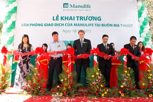 Manulife Việt Nam khai trương văn phòng giao dịch mới tại Buôn Ma Thuột 