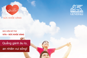 Generali Việt Nam ra mắt sản phẩm bảo hiểm Vita - Sức khỏe vàng