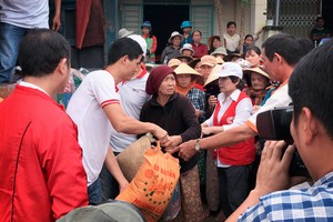 BIC tổ chức các đoàn cứu trợ đồng bào vùng lũ