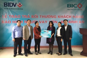 BIC bồi thường hơn 800 triệu đồng cho khách hàng tại Bắc Ninh