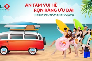 BIC giảm tới 40% phí bảo hiểm du lịch trong dịp hè 2018
