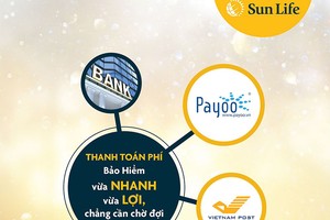 Sun Life Việt Nam triển khai thêm hai kênh thu phí bảo hiểm mới