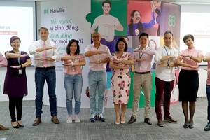 Nữ giới chiếm 68% nhân sự cấp cao của Manulife Việt Nam