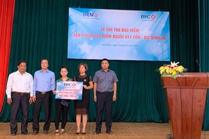 BIC chi trả bảo hiểm gần 700 triệu đồng cho khách hàng vay vốn tại Lâm Đồng