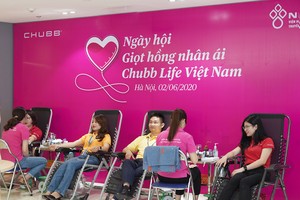 Ngày hội Giọt hồng nhân ái Chubb Life Việt Nam