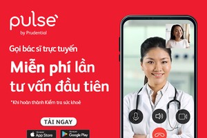 Tư vấn sức khỏe miễn phí với bác sĩ trực tuyến trên ứng dụng Pulse by Prudential