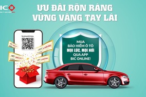 Nhận quà tới 1,5 triệu đồng khi mua bảo hiểm vật chất ô tô tại BIC