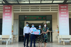 BIC ủng hộ 300 triệu đồng hỗ trợ Bắc Ninh và Bắc Giang phòng chống dịch Covid-19