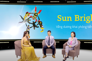 Đại diện Sun Life Việt Nam chia sẻ tại sự kiện “Sun Bright” – Vầng dương khai phóng tiềm năng