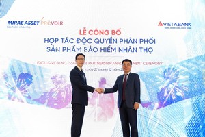 VietABank bán bảo hiểm độc quyền cho Mirae Asset Prévoir 