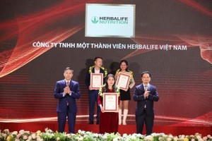 Herbalife Việt Nam tốp 500 công ty lớn nhất Việt Nam 2021