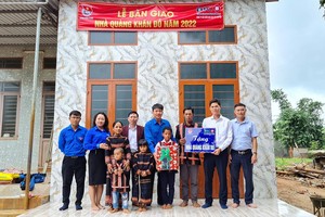 BIC tặng nhà “Khăn quàng đỏ” cho học sinh có hoàn cảnh khó khăn tại TP. Pleiku