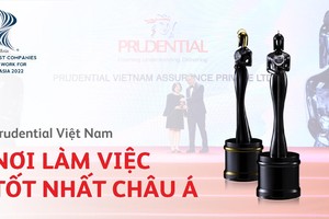 Prudential Việt Nam giành giải thưởng kép tại Insurance Asia Awards 2022 và HR Asia Awards 2022 