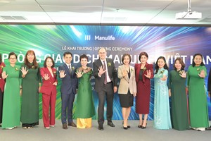 Manulife Việt Nam khai trương Văn phòng giao dịch mới tại Lancaster Hà Nội