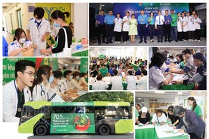 Một số ảnh về các hoạt động của chương trình cộng đồng “Sống Sạch - Sành - Xanh” của Manulife Việt Nam 