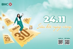 BIC giảm tới 30% phí bảo hiểm