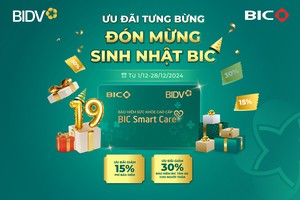 Ưu đãi 15% phí bảo hiểm sức khỏe cao cấp BIC Smart Care 