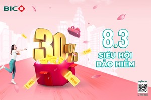 BIC ưu đãi tới 30% phí bảo hiểm ngày 8/3