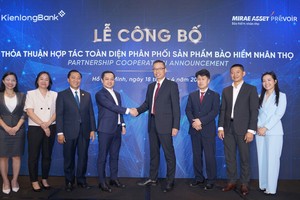 KienlongBank (KLB) sẽ bán các sản phẩm bảo hiểm của Mirae Asset Prévoir trên toàn hệ thống