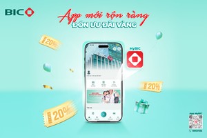 BIC tặng voucher giảm 20% phí bảo hiểm nhân dịp ra mắt ứng dụng MyBIC