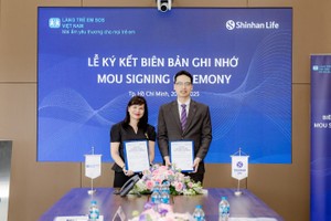 Shinhan Life Việt Nam đã có hành trình 4 năm đồng hành cùng Làng Trẻ em SOS Việt Nam với nhiều hoạt động hỗ trợ thiết thực