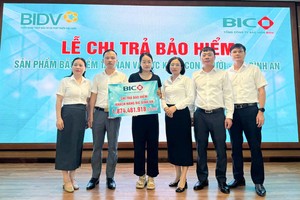 BIC chi trả hơn 1,8 tỷ đồng quyền lợi bảo hiểm BIC Bình An cho khách hàng tại Nghệ An 