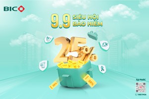 BIC ưu đãi tới 25% phí bảo hiểm 