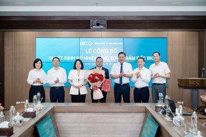 BIC bổ nhiệm Phó tổng giám đốc mới