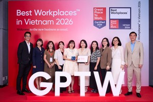 Amway Việt Nam lọt vào Top 5 nơi làm việc xuất sắc hàng đầu Việt Nam