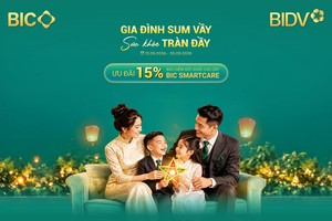 BIC ưu đãi 15% phí bảo hiểm sức khoẻ cao cấp BIC SmartCare
