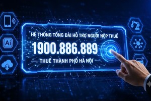 Hệ thống tổng đài hỗ trợ người nộp thuế của Thuế thành phố Hà Nội