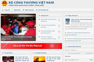 Bộ Công thương công khai kinh doanh điện, xăng dầu trên mạng