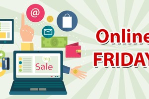 Ngày mua sắm trực tuyến Online Friday đạt tổng doanh thu 203 tỷ đồng 
