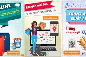 Sẽ có 18 ngân hàng hoàn tiền trực tiếp trong ngày Online Friday 2016
