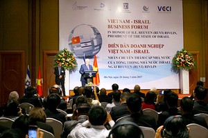 Hiệp định thương mại tự do Việt Nam - Israel dự kiến hoàn tất vào năm 2018