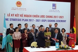 Ký kết Kế hoạch Chiến lược chung giai đoạn 2017 - 2021 giữa Chính phủ Việt Nam và Liên Hợp Quốc 