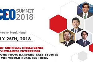 Vietnam CEO Summit 2018 chia sẻ giải pháp phát triển Kinh tế trí tuệ nhân tạo