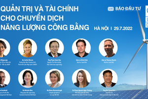 Bà Kanni Wignaraja, Trợ lý Tổng Thư ký Liên Hợp Quốc, Trợ lý Tổng giám đốc kiêm Giám đốc Khu vực Châu Á Thái Bình Dương của UNDP phát biểu dẫn đề tại Hội thảo. Ảnh: Dũng Minh