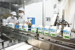 Mộc Châu Milk đầu tư dây chuyền vắt sữa và chế biến sữa hiện đại theo tiêu chuẩn châu Âu.