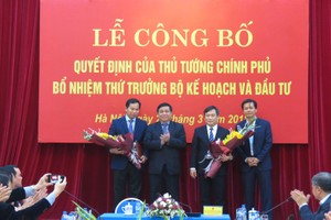 Công bố Quyết định bổ nhiệm hai tân Thứ trưởng Bộ Kế hoạch và Đầu tư