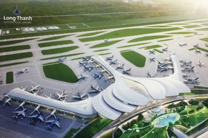 Dự án Sân bay Long Thành có công suất dự kiến 100 triệu hành khách và 5 triệu tấn hàng hóa mỗi năm, được chia làm 3 giai đoạn.
