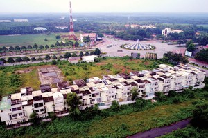 Thị trường bất động sản các địa phương giáp ranh TP.HCM như Đồng Nai, Bình Dương, Long An đang rất sôi động. Ảnh: Lê Toàn