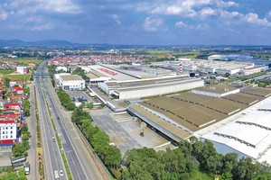 Khu công nghiệp Phúc Yên (tỉnh Vĩnh Phúc) - điểm đến của nhiều nhà đầu tư trong và ngoài nước.
