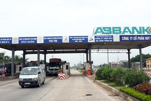 Trạm thu phí Dự án BOT QL2 Nội Bài - Vĩnh Yên.