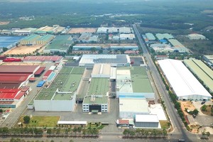 Thị trường bất động sản công nghiệp tại Việt Nam đang có bước phát triển mạnh mẽ. Ảnh: Lê Toàn