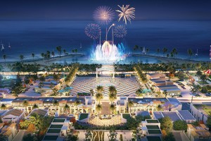 Quảng trường biển tại NovaWorld Phan Thiet - Siêu thành phố Biển - Du lịch - Sức khỏe 