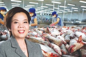 Bà Trương Thị Lệ Khanh “nữ hoàng cá tra”, được Forbes Asia vinh danh trong Top 25 nữ doanh nhân quyền lực nhất châu Á năm 2020.