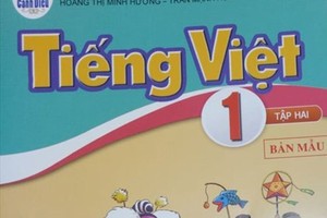 SGK lớp 1 mới có số trang nhiều hơn, khổ sách rộng hơn SGK lớp 1 cũ..